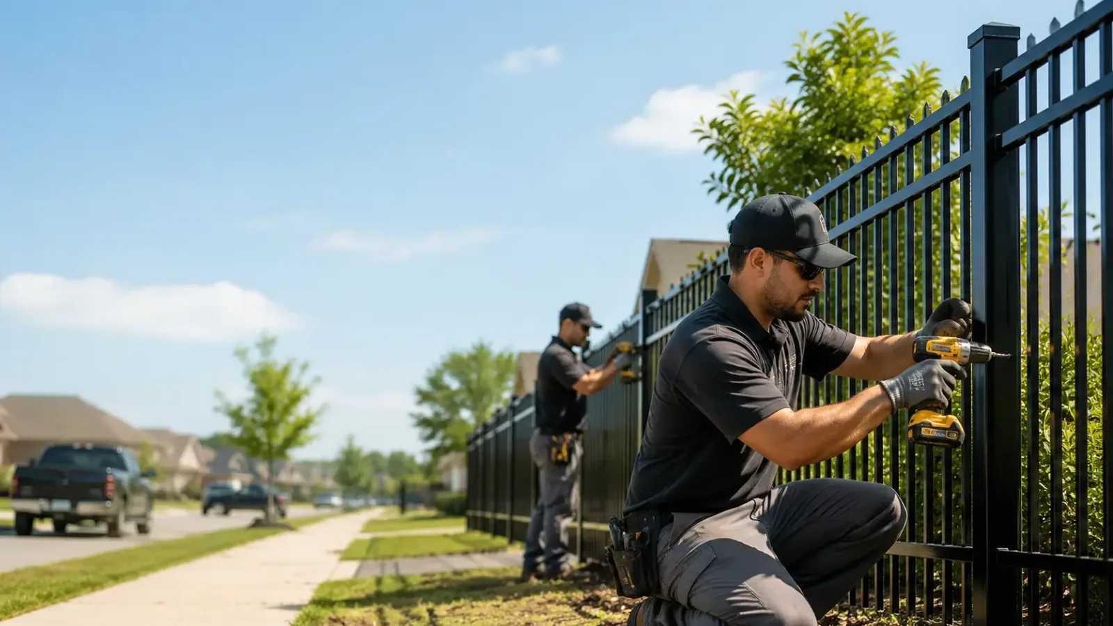Metal Fence Installation in Fieldton, TX